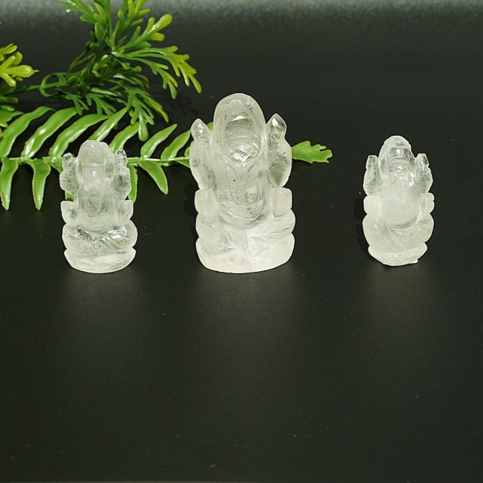 Claer Quartz Ganesha
