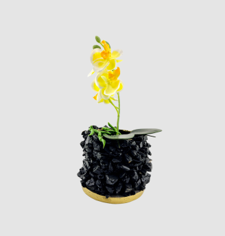 Black Tourmaline Planter
