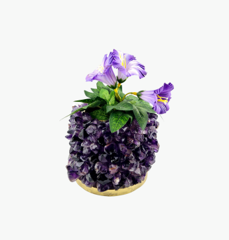 Amethyst Planter