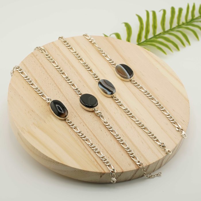 Black Sulemani Silver Baracelet