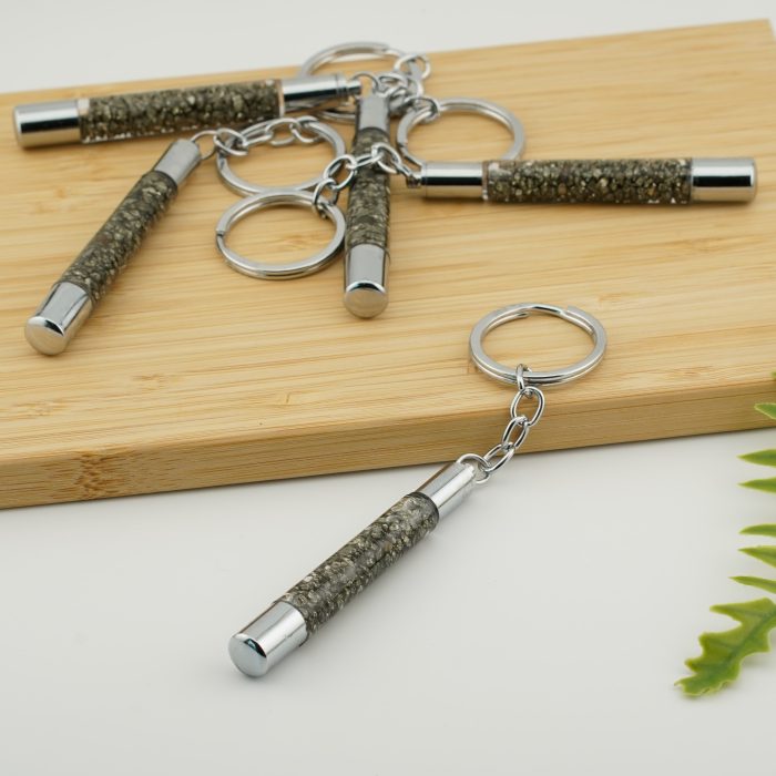 Pyrite Key Chain.