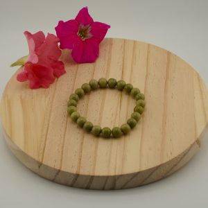 Avocado Jasper Bracelet