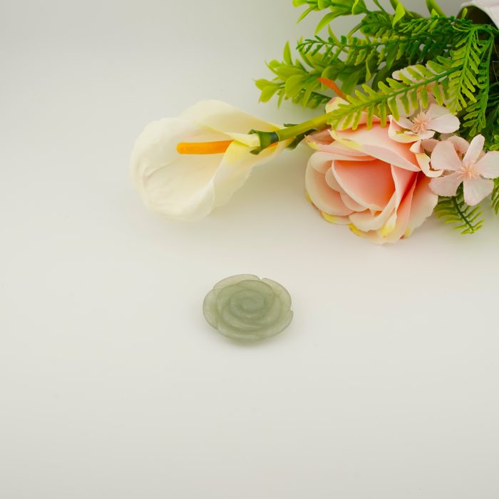 Light Green Aventurine Flower