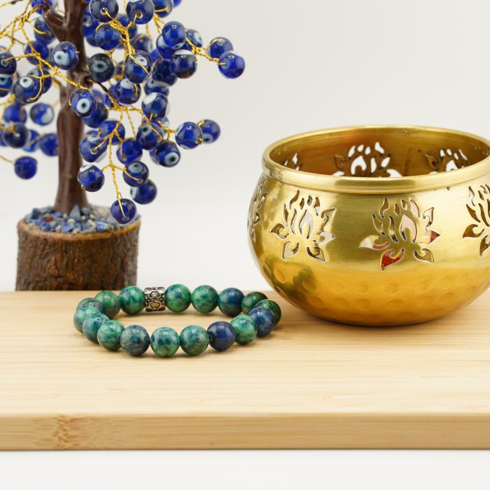 Malachite Azurite Bracelet 10mm