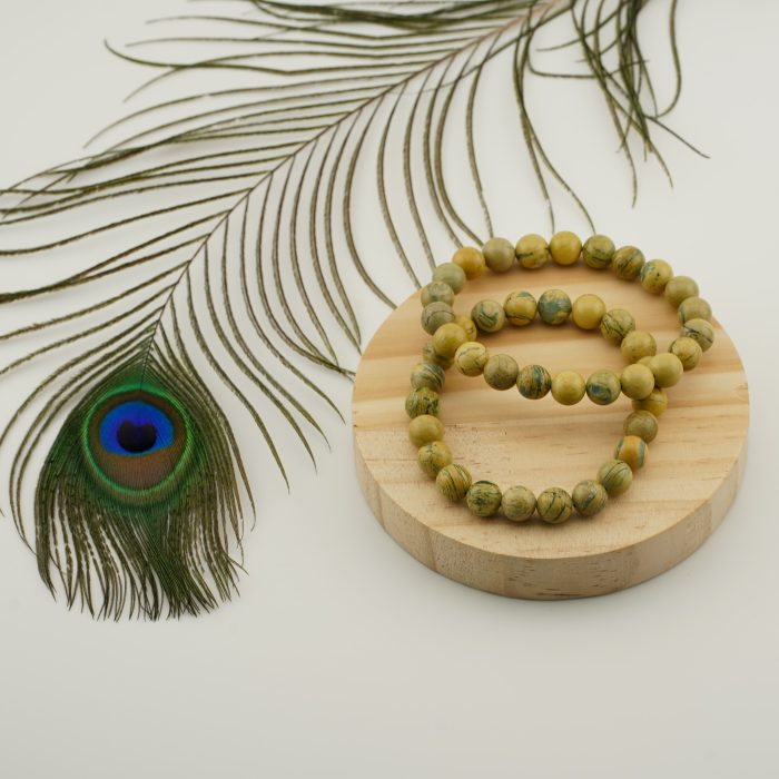 Natural Muscovite Bracelet 8mm