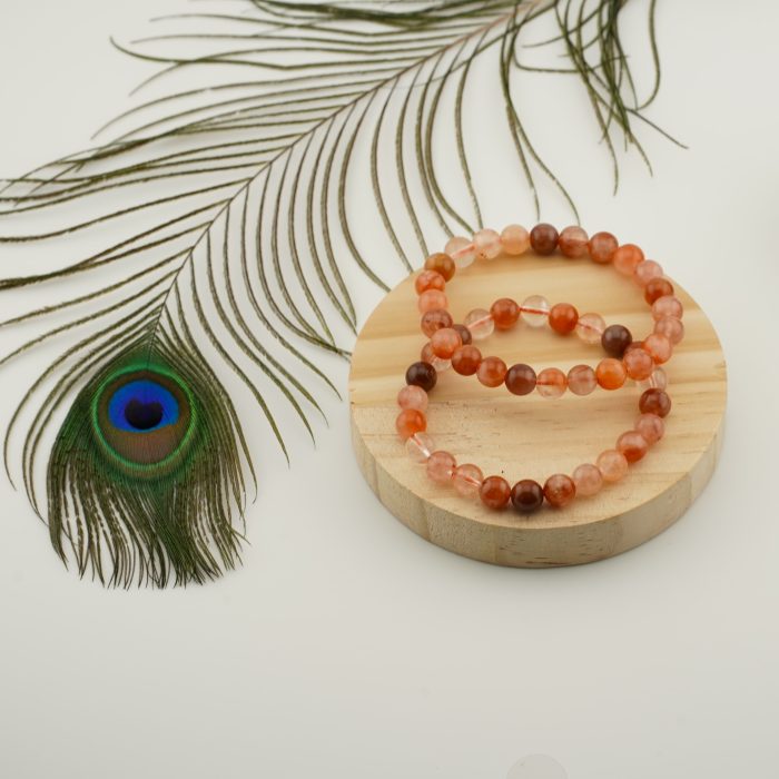 Orange Creedite Bracelet 8mm