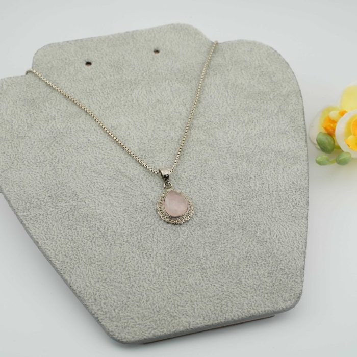 Rose Quartz Pendant.