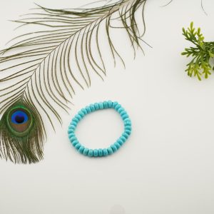 Turquoise Button Shape