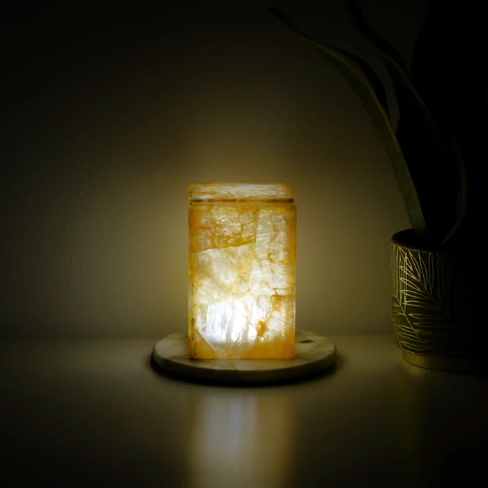 Citrine Lamp Stand
