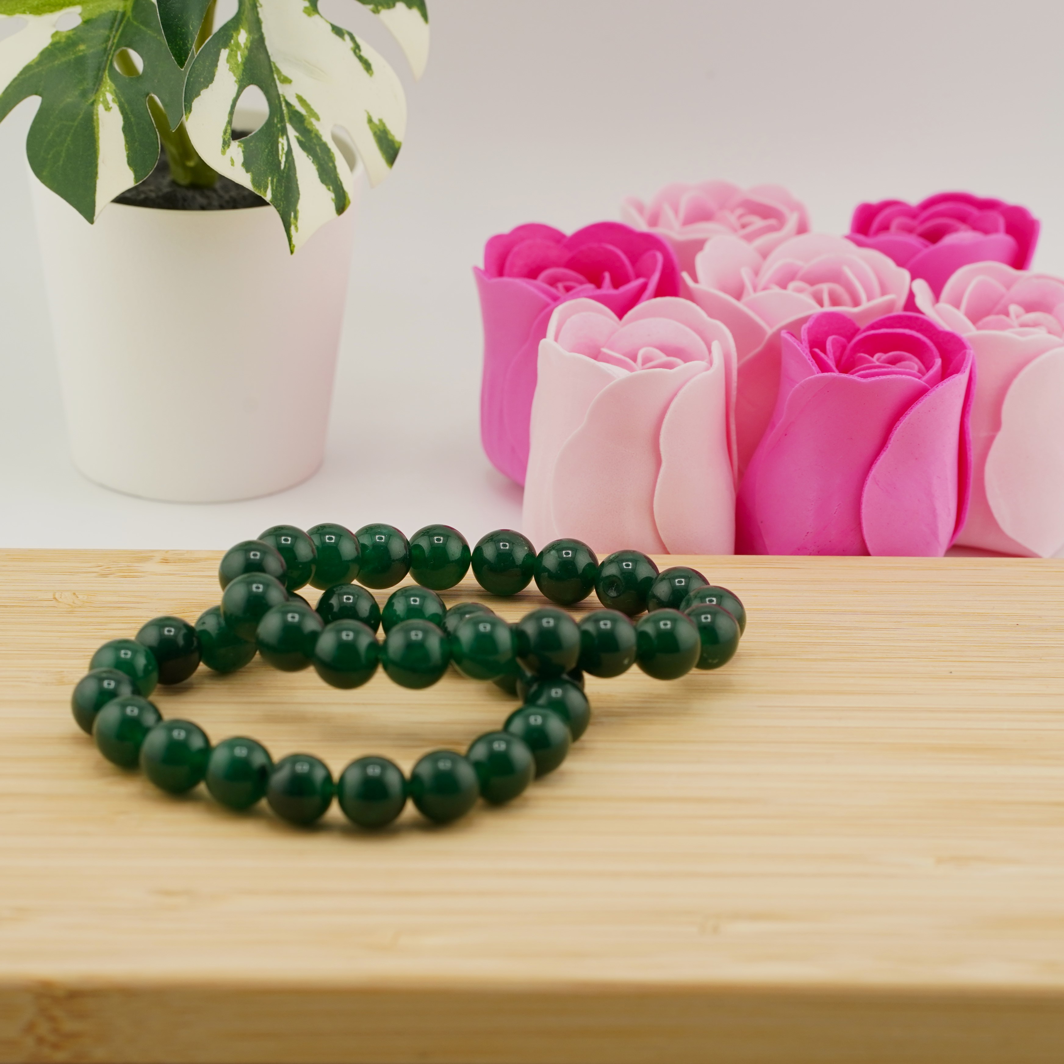 Dark Green Aventurine Bracelet 10mm