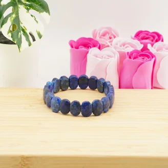 Lapis Lazuli Faceted Bracelet