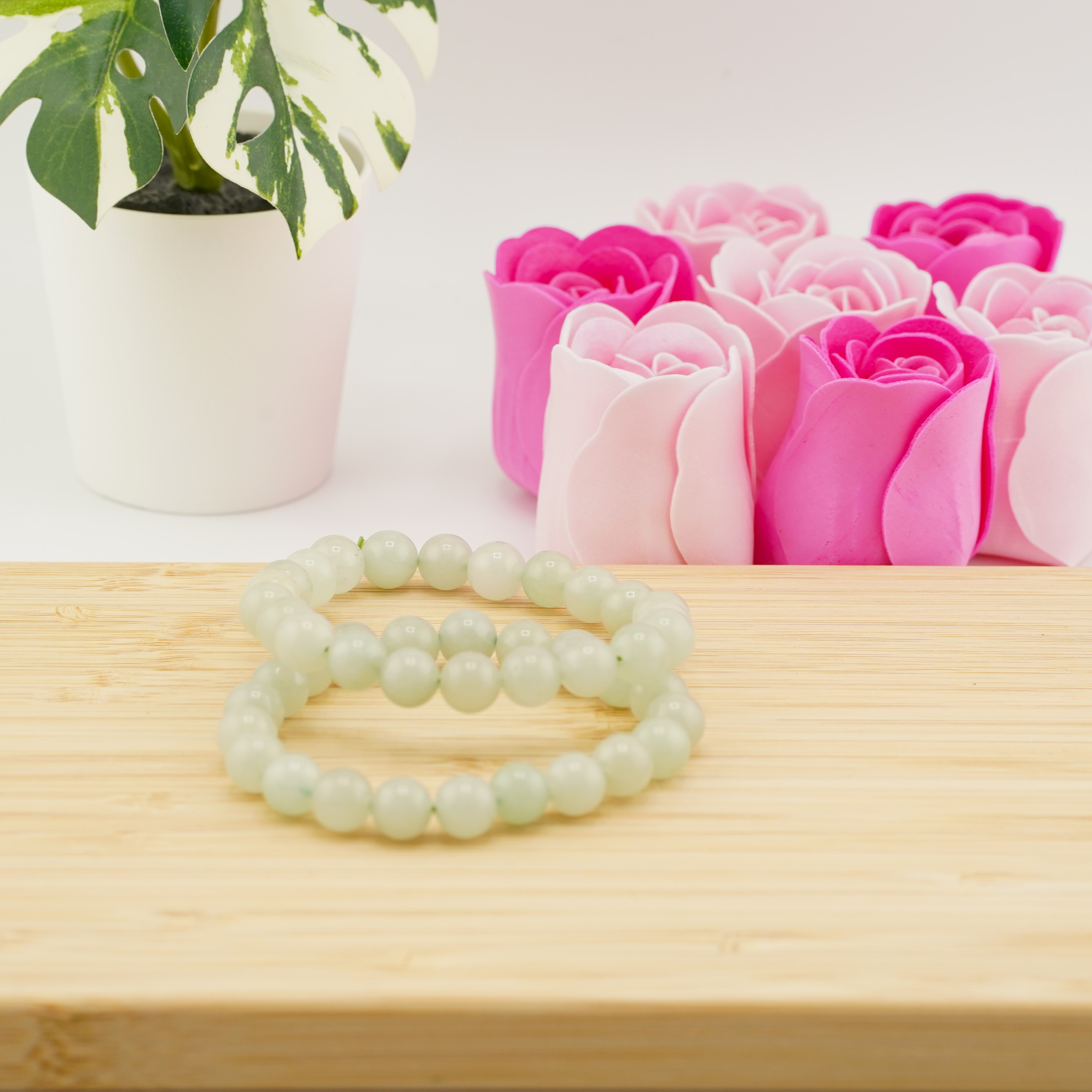 Light Green Aventurien Bracelet 8mm