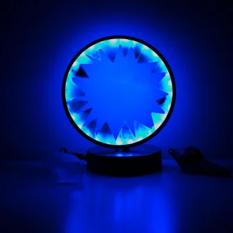 Multi Flourite Ring Lamp