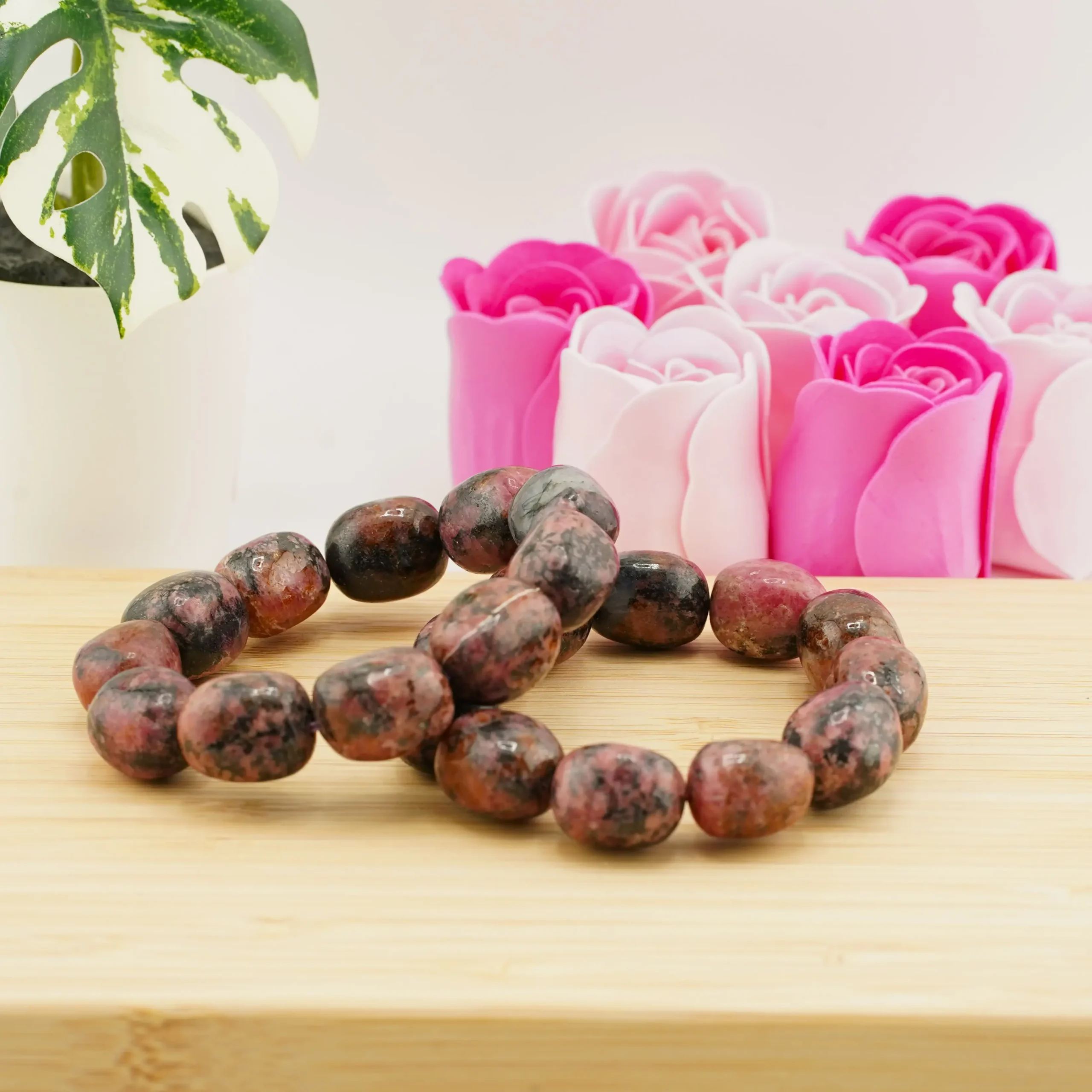 Rhodonite Tumble Bracelet