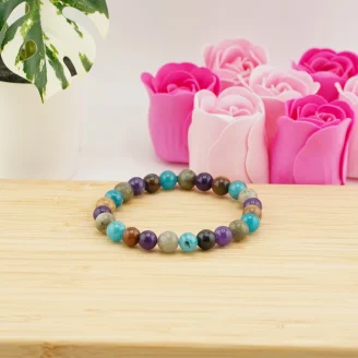 Third Eye Chakra Bracelet 8mm
