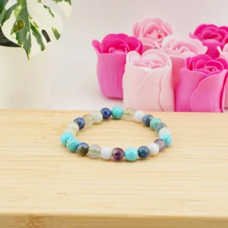 Throat Chakra Bracelet 8mm