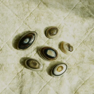 Black Sulaimani Evil Eye Cabochones