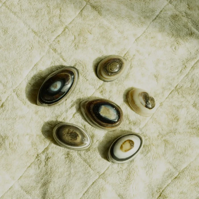 Black Sulaimani Evil Eye Cabochones