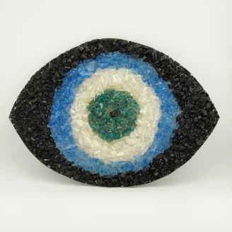 Evil Eye Protection Wall Hanging Size- H 8.5Inches & W 12 Inches