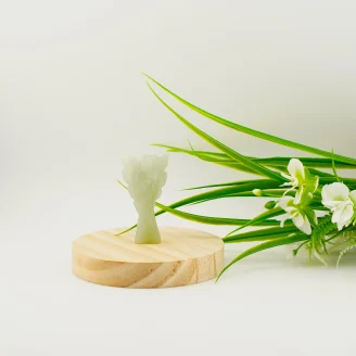 Light Green Aventurine Arch Angel 2 Inches