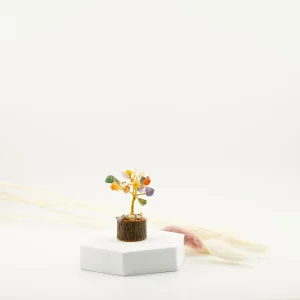 Multi Crystal Tree 3 Inches