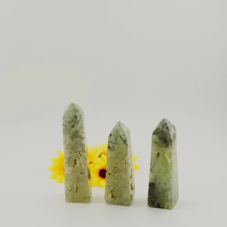 Prehnite Tower Size 3.5 - 4 Inches