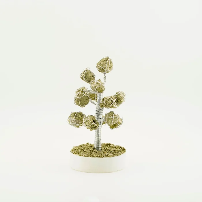 Raw Peru Pyrite Tree 6 Inches