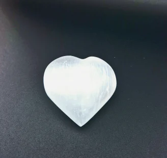 Selenite Heart