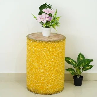 Yellow Aventurine Stool