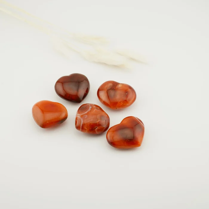 Carnelian Heart 150 Grams