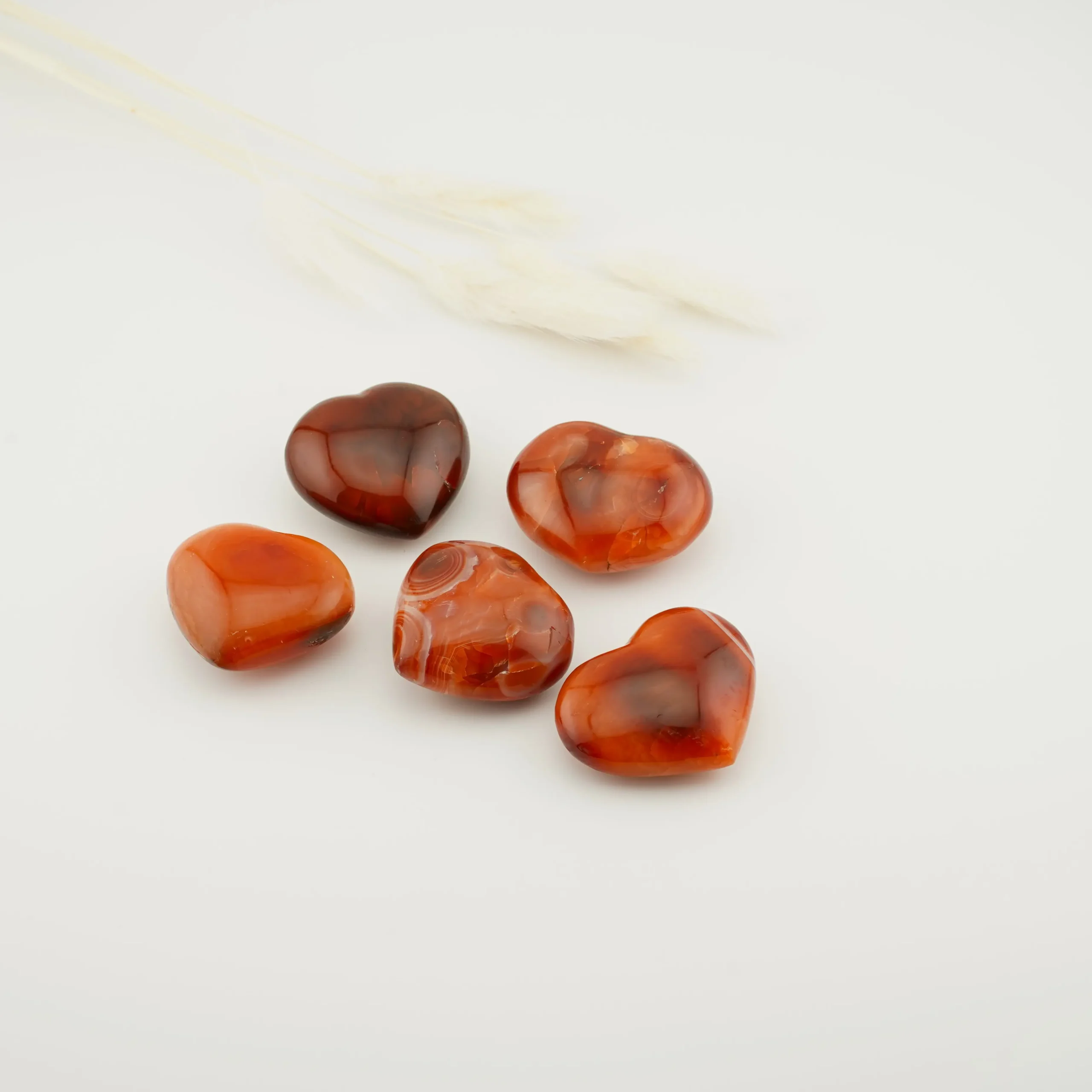 Carnelian Heart 150 Grams
