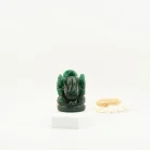 Dark Green Aventurine Ganesha 70MM