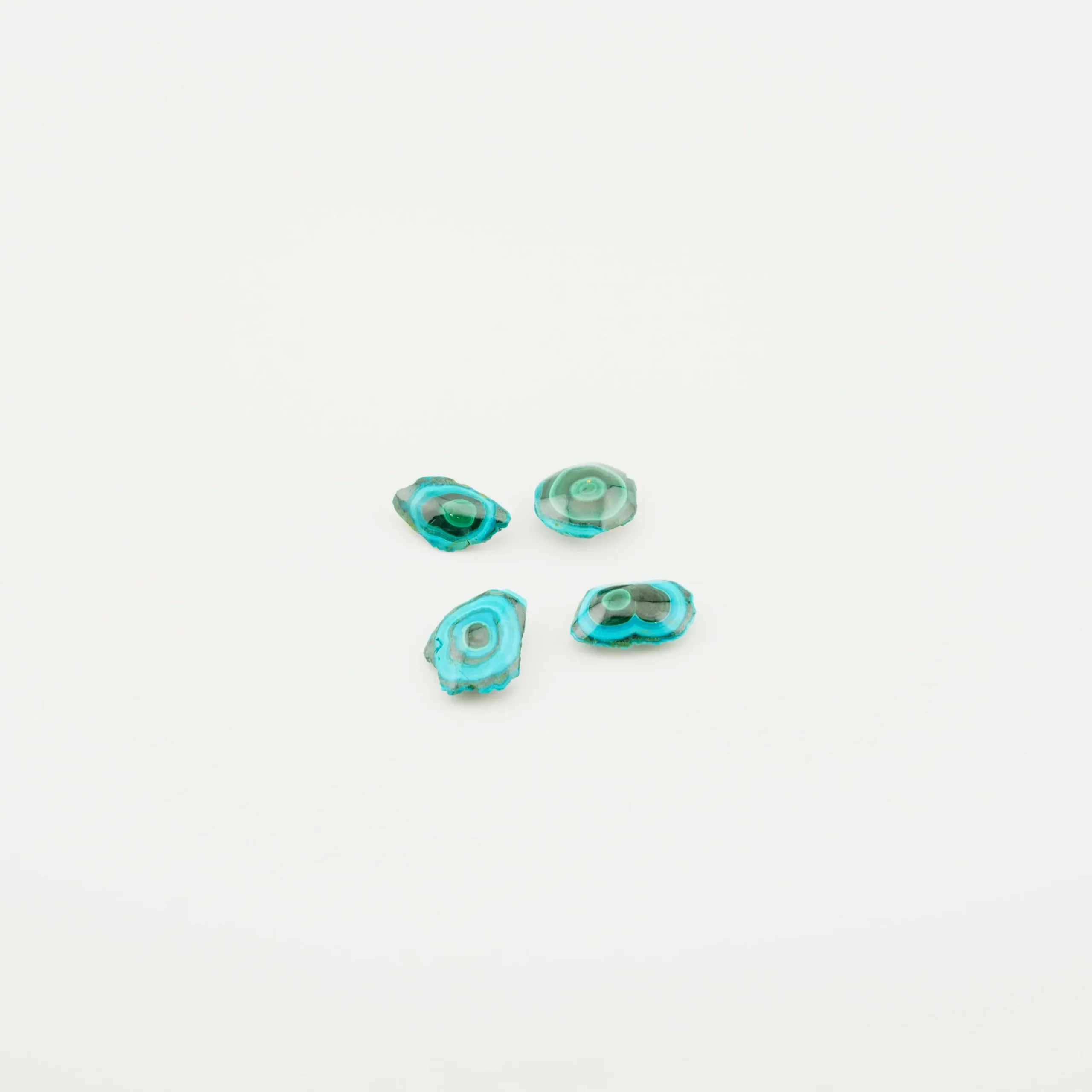 Malachite Chryscolla Evil Eye