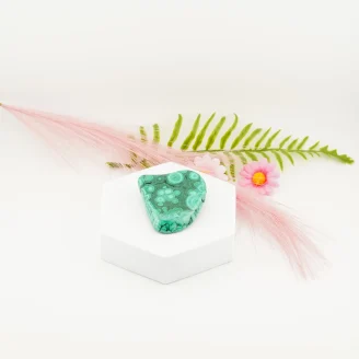 Malachite Slab 2 Inch