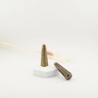 Pyrite Tower 2.5 Inches