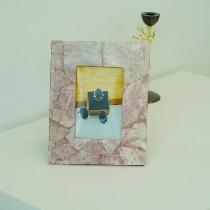 Rose Quartz Photo Frame