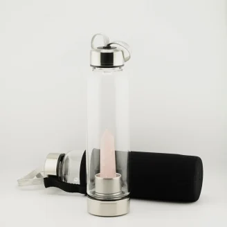 Rose Quartz Water Bottle