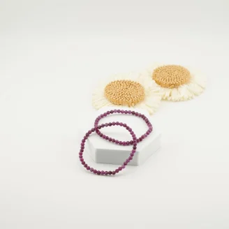 Ruby Bracelet 4MM