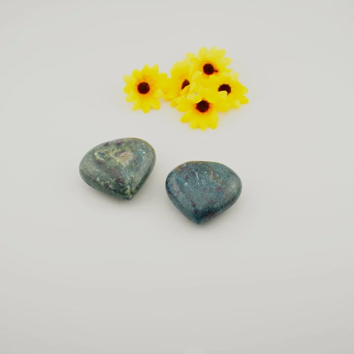 Ruby Kyanite Fuchsite Heart