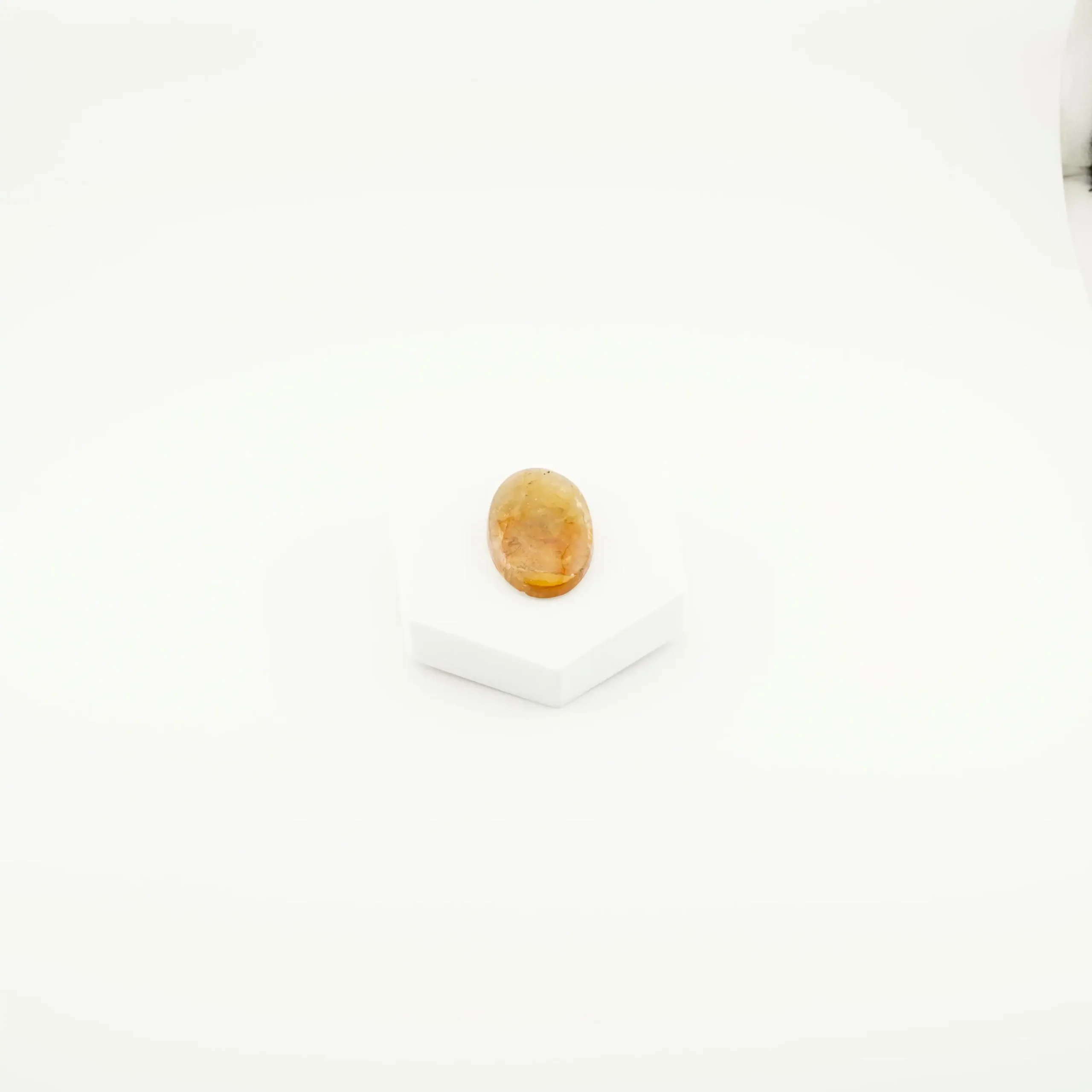 Citrine Coin 18 Grams