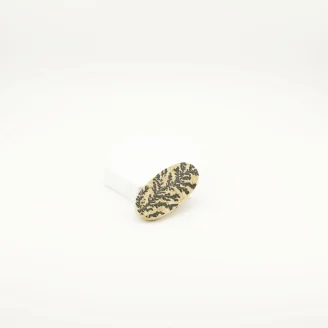 Dendritic Agate Cabochone 2.5 Inches