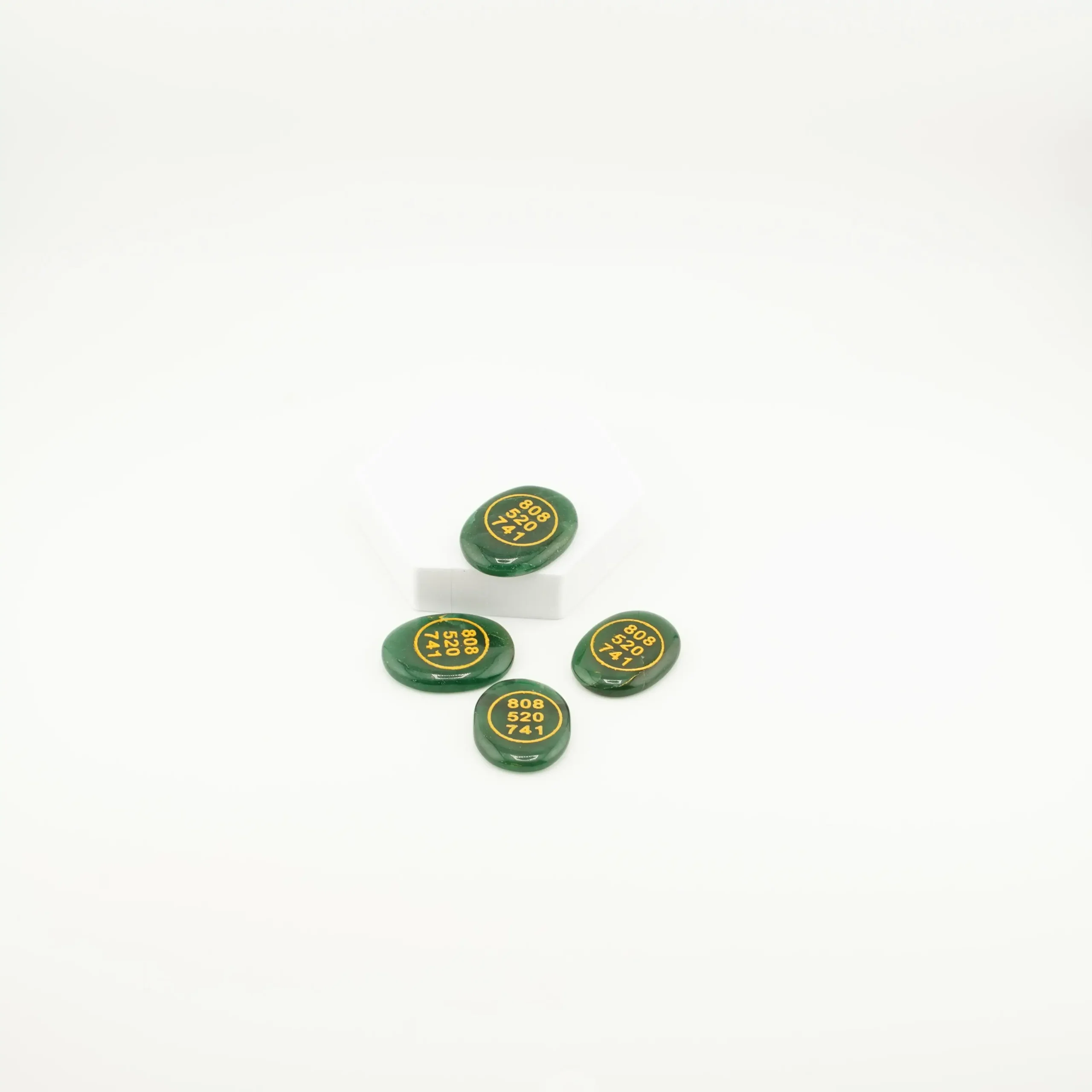 Green Aventurine Money Coin
