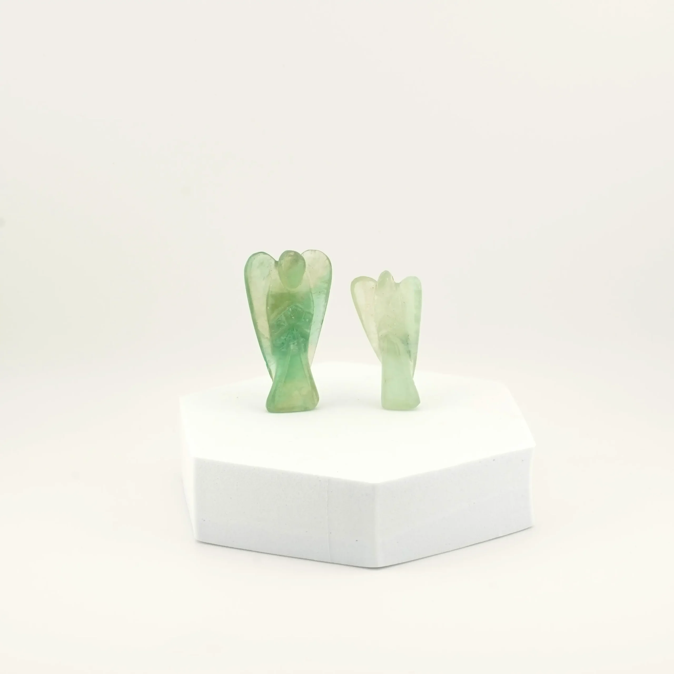 Green Flourite Angel 2 Inches