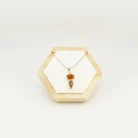 Multi Tourmaline Silver Pendant (C)