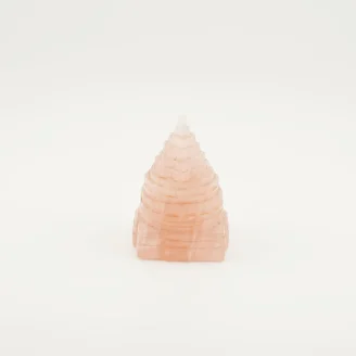 Rose Quartz Shri Yantra Weight- 137 Grams