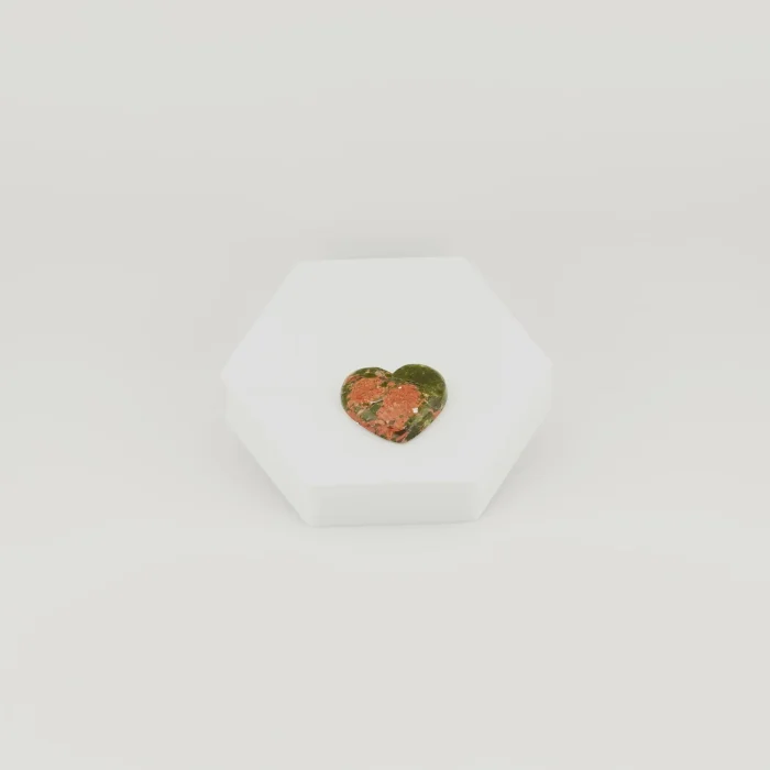 Unakite Heart Small