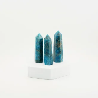 Blue Apatite Tower 3 Inch - 3.5 Inch
