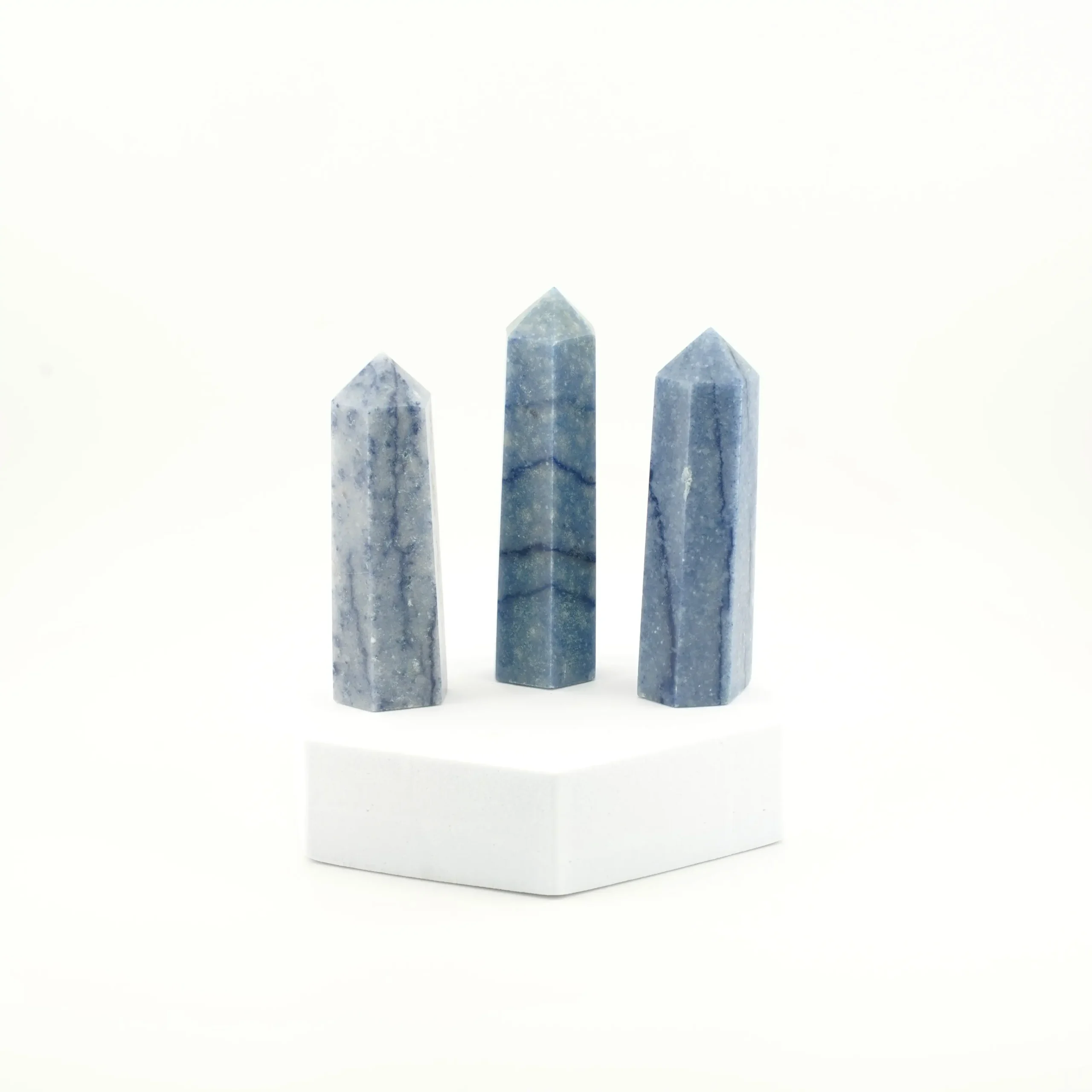Dumortierite Tower 3.5 Inch