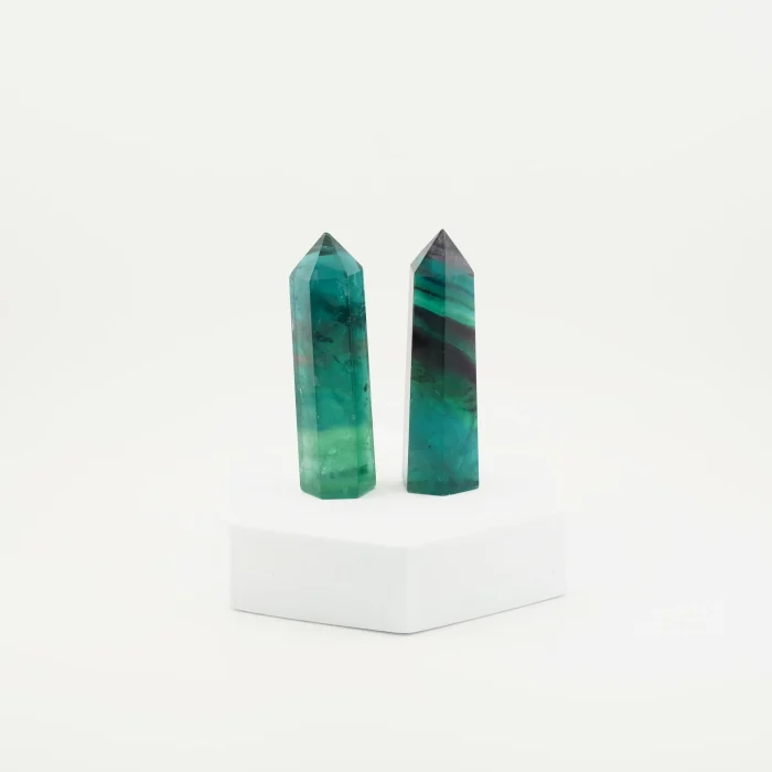 Green Flourite Tower 3.5 Inch