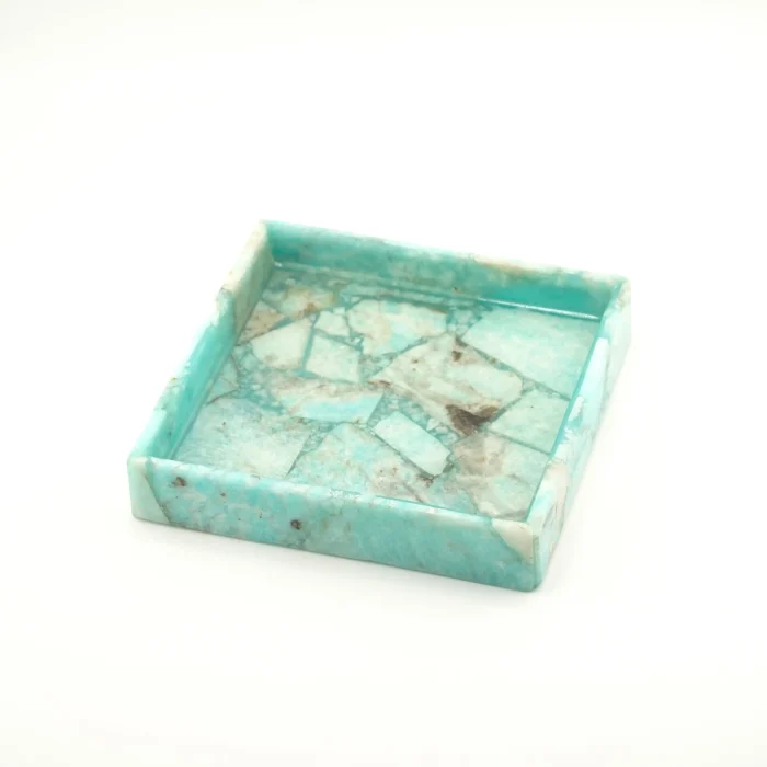 Amazonite Tray Size - 5 Inch X 5 Inch